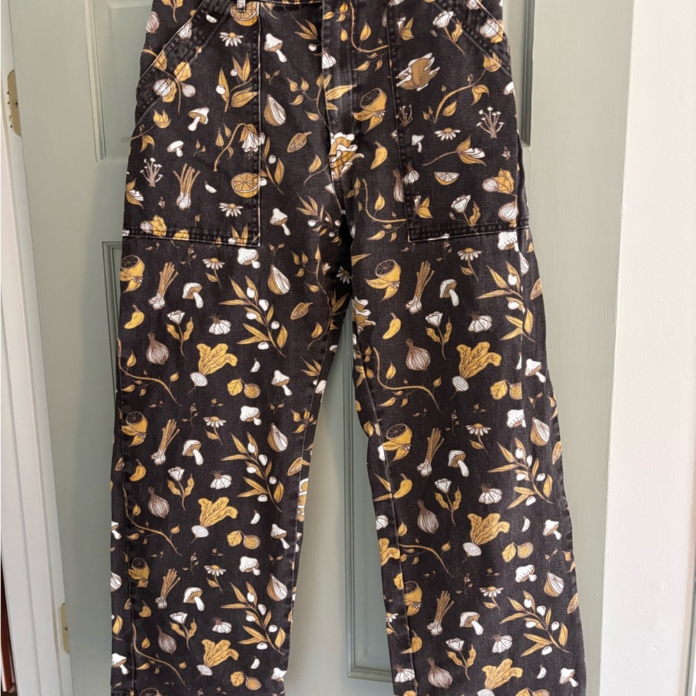 Big bud press work pants cookbook pattern in brown